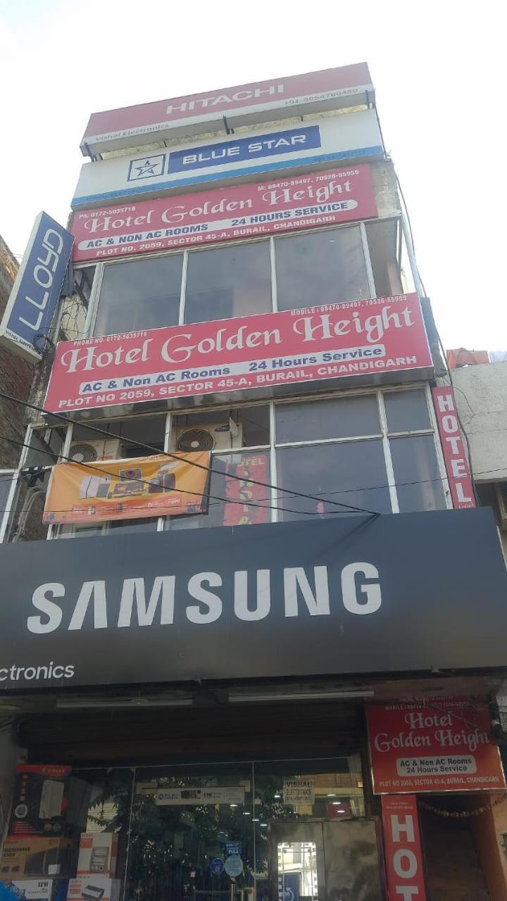 Hotel Golden Height Chandīgarh Exterior foto